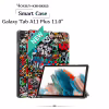 Чохол до планшета BeCover Smart Case Samsung Galaxy Tab A11 Plus SM-X236B 11.0" Graffiti (714005) - Image 1
