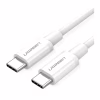 Дата кабель USB-C to USB-C 1.5m US264 18W ABS Cover White Ugreen (60519) - Image 1