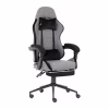 Крісло ігрове GT Racer X-2324 Gray/Black (X-2324 Fabric Gray/Black Suede) - Image 1