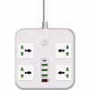 Мережевий фільтр живлення Voltronic TВ-Т90, 4роз, 3*USB White (ТВ-Т90-White) - Image 1