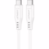 Дата кабель USB-C to USB-C 1.2m 3A TPE C3-03 White Acefast (6974316280859) - Image 1