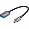 Переходник USB 3.0 Type-C to USB AF (OTG) 0.15m Aluminum Alloy Vention (CCXHB) - Image 1
