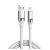 Дата кабель USB 2.0 AM to Lightning 1.0m 6A silicone white XO (NB251_L_White) - Image 1