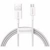 Дата кабель USB 2.0 AM to Micro 5P 1.0m 2A white Baseus (CAMYS-02) - Image 1