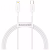 Дата кабель USB-C to Lightning 2.0m 20W white Baseus (CATLYS-C02) - Image 1