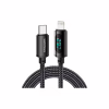 Дата кабель USB-C to Lightning 1.0m 29W LED black Essager (EXCTL-XY01-P) - Image 1