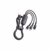 Дата кабель USB 2.0 AM to Lightning + Micro 5P + Type-C 1.2m 66W black Essager (EXCMTL-XJ01) - Image 1