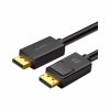 Кабель мультимедийный DisplayPort M to DisplayPort M 1.5m DP102 black Ugreen (10245) - Image 1