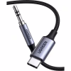 Кабель мультимедійний USB-C to 3.5mm M 1.0m CM450 Ugreen (20192) - Image 1