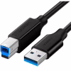 Кабель для принтера USB 3.0 AM/BM 2.0m US210 black Ugreen (10372) - Image 1