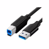 Кабель для принтера USB 3.0 AM/BM 2.0m US210 black Ugreen (10372) - Image 1