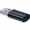 Перехідник USB 3.1 M to USB-C F blue Baseus (ZJJQ000103) - Image 1