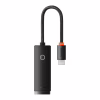Перехідник USB-C to RJ45 Ethernet 1000Mbps black Baseus (WKQX000301) - Image 1