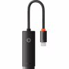 Переходник USB-C to RJ45 Ethernet 1000Mbps black Baseus (WKQX000301) - Image 1