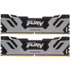 Модуль пам'яті для комп'ютера DDR5 32GB (2x16GB) 6400 MHz FURY Renegade Silver Kingston Fury (ex.HyperX) (KF564C32RSK2-32) - Image 1