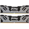Модуль пам'яті для комп'ютера DDR5 96GB (2x48GB) 6000 MHz Renegade Silver XMP Kingston Fury (ex.HyperX) (KF560C32RSK2-96) - Image 1
