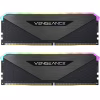 Модуль памяти для компьютера DDR4 32GB (2x16GB) 3600 MHz Vengeance RGB RT Black Corsair (CMN32GX4M2Z3600C18) - Image 1