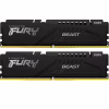 Модуль пам'яті для комп'ютера DDR5 32GB (2x16GB) 6000 MHz Beast Black EXPO Kingston Fury (ex.HyperX) (KF560C30BBEK2-32) - Image 1