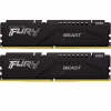 Модуль памяти для компьютера DDR5 64GB (2x32GB) 6000 MHz Beast Black EXPO Kingston Fury (ex.HyperX) (KF560C30BBEK2-64) - Image 1