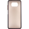 Чехол для мобильного телефона Dengos Matt POCO X3, black (DG-TPU-MATT-68) - Image 1