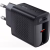 Зарядний пристрій Acefast USB-C 20W + Type-C cable A82 Fast Charger Black (6974316280057) - Image 1