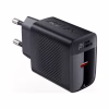 Зарядний пристрій Acefast USB-C 20W + Type-C cable A82 Fast Charger Black (6974316280057) - Image 1