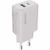 Зарядний пристрій Canyon OnCharge 250 25W 1xPD 1xQC EU White (CNE-CHA250-21) - Image 1
