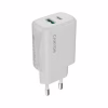Зарядний пристрій Canyon OnCharge 250 25W 1xPD 1xQC EU White (CNE-CHA250-21) - Image 1