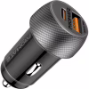 Зарядний пристрій Promate drivegear-pd33 USB-C PD33W + USB-A QC3.0 Black (drivegear-pd33) - Image 1
