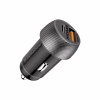 Зарядний пристрій Promate drivegear-pd33 USB-C PD33W + USB-A QC3.0 Black (drivegear-pd33) - Image 1