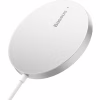 Зарядний пристрій Baseus Simple Mini3 Magnetic Wireless Charger 15W Silver (CCJJ040012) - Image 1