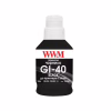 Чорнило WWM Canon GI-40 для G5040/G6040 190г Black Pigmented (KeyLock) (G40BP) - Image 1