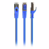 Патч-корд 1.5м S/FTP Cat 6A CU LSZH blue Cablexpert (PP6A-LSZHCU-B-1.5M) - Image 1