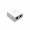 Комп'ютерна розетка Cablexpert RJ45x2 FTP, cat.6 (NCAC-2F6-01) - Image 1