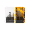Набір свердл DeWALT по металу Black&Gold HSS-G, 19 шт, кейс Tough Case (DT70728) - Image 1