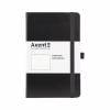Книга записна Axent Partner 125х195 мм без лініюванням 96 аркушів Чорна (8307-01-A) - Image 1