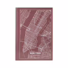 Канцелярська книга Axent Maps New York А4 у твердій обкладінці 96 аркушів у клітинку (8422-543-A) - Image 1