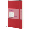 Еженедельник Axent датированный 2026 Partner Soft Skin, 145х210, красный (8810-26-06-A) - Image 1