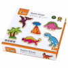 Развивающая игрушка Viga Toys Динозавры 20 шт, магнитные фигурки (50289) - Image 1