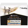 Вологий корм для кішок Purina Pro Plan Veterinary Diets NF Renal Function Advanced Care При патології нирок З лососем 10 x 85 г (7613287873699) - Image 1