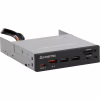 Считыватель флеш-карт Chieftec 3.5" 2xUSB3.2/2xType-C/1xPD3.0/1xQC3.0 USB (CRD-908H) - Image 1