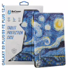 Чехол для планшета BeCover Smart Case Samsung Tab S9 Plus (SM-X810/SM-X816)/S9 FE Plus (SM-X610/SM-X616) 12.4" Night (710379) - Image 1