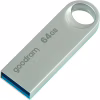 USB флеш накопичувач Goodram 64GB UNO3 Steel USB 3.2 (UNO3-0640S0R11) - Image 1