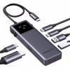 Концентратор Ugreen USB-C to HDMI + 2xUSB 3.2 + 2xUSB-C 3.2 + PD CM888 gray (35998) - Image 1