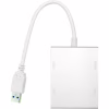 Перехідник USB 3.0 to HDMI, DVI, VGA, RJ45 Gigabit Ethernet PowerPlant (CA912087) - Image 1