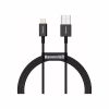 Дата кабель USB 2.0 AM to Lightning 1.0m 2.4A Superior Series Black Baseus (CALYS-A01) - Image 1