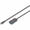 Дата кабель USB 3.2 AF to USB-C 5.0m Gen1 Active 5G Digitus (DA-73110) - Image 1
