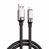 Дата кабель USB 2.0 AM to USB-C 1.0m 6A silicone black XO (NB251_C_Black) - Image 1