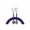 Дата кабель USB 2.0 AM to Lightning 2.0m 2.4A metal purple Baseus (CALJK-B05) - Image 1