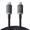 Дата кабель USB-C to USB-C 1.5m 100W USB3.2 20Gb black Baseus (P10318204111-00) - Image 1